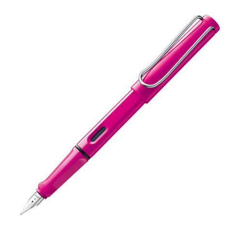 lamy 013 safari pink mustetäytekynä